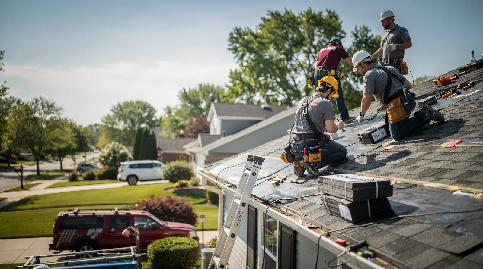 Roof Repair in Stone Lake, WI around you